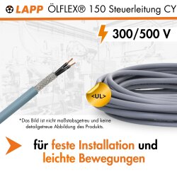 Lapp 15602 ÖLFLEX 150 CY 2X0,75