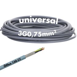 Lapp 0015603 Ölflex 150 CY 3G0,75 mm² flexible...