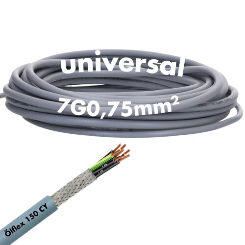 Lapp 0015607 Ölflex 150 7G0,75mm² flexible Steuerleitung mit UL Kennzeichnung