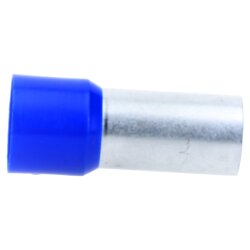 Cembre PKC120027 trådändhylsor isolerade 120mm² blå 27mm långa / 25 stycken