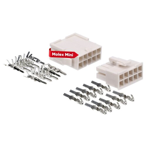 KALI-2402 Set Molex Mini-Fit Jr. cu 2 poli