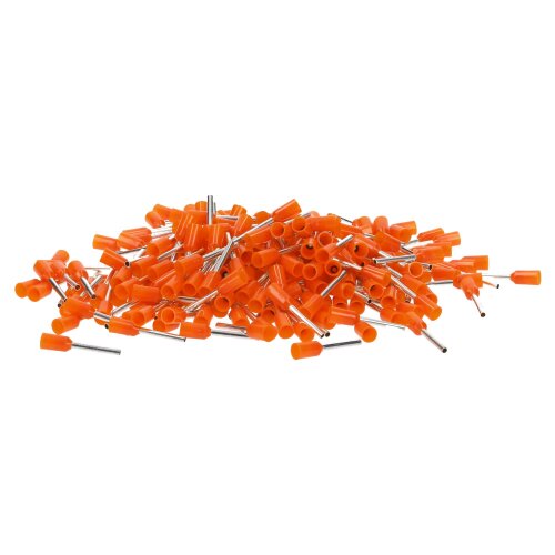 Cembre PKC510 trådändhylsor isolerade 0,5 mm² orange 10 mm långa / 500 stycken
