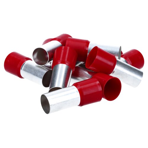 Cembre PKC95025 kablo uç kovanları yalıtımlı 95mm² kırmızı 25mm uzunluğunda / 25 parça