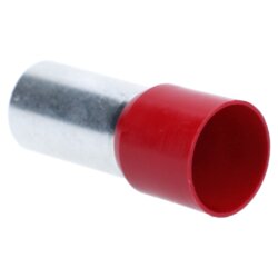 Cembre PKC95025 kablo uç kovanları yalıtımlı 95mm² kırmızı 25mm uzunluğunda / 25 parça