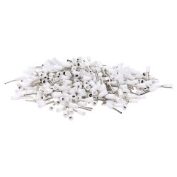 Cembre PKE508 Insulated wire end ferrules 0.5mm² white 8mm long / 500 pieces