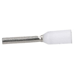 Cembre PKE508 embouts isolés 0,5mm² blanc longueur 8mm / 500 pièces