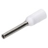 Cembre PKE508 embouts isolés 0,5mm² blanc longueur 8mm / 500 pièces