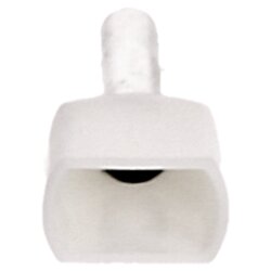 Cembre PKT508 双线端套 2x0.5mm² 白色 8mm 长 500 件