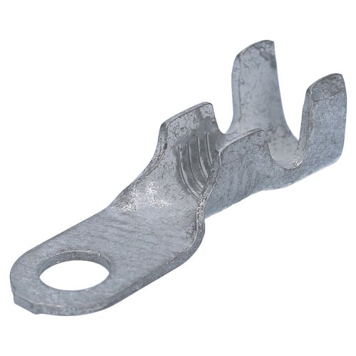 Terminal de cabo com garra KKS6-M4-12 4-6mm² M4 latão estanhado