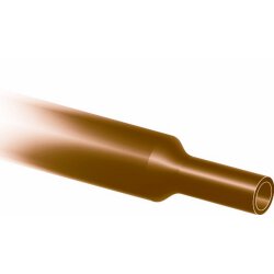Heat shrink tubing 2:1 box 4,8/2,4mm brown 12m