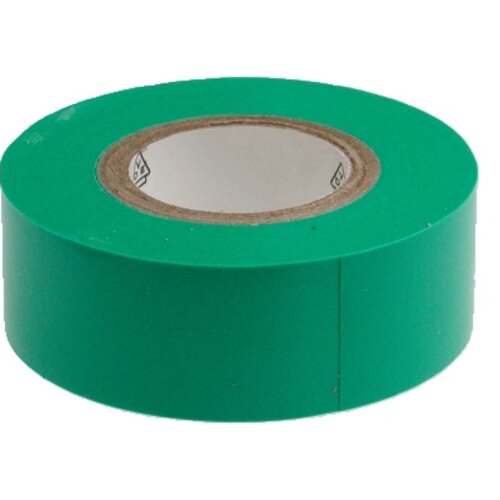 PVC izolacijski trak VDE 15mmx10m zelen