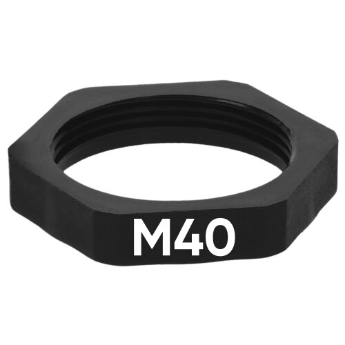 Jetzt kaufen! SIB H4340110 Kunststoff Gegenmutter M40 sechskant 72119 