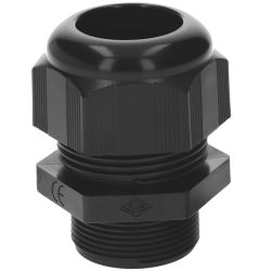 SIB F8031650 plastic cable gland M16 long black 2.5 - 8.0 mm 5307117