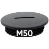 Schlemmer 7217550 Blind plug round M50x1,5 black