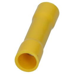 Cembre PL1-M PVC insulated butt connector 4-6mm² yellow