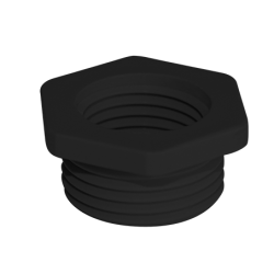 SIB Reduktion M50 / M20 Kunststoff schwarz 7008250