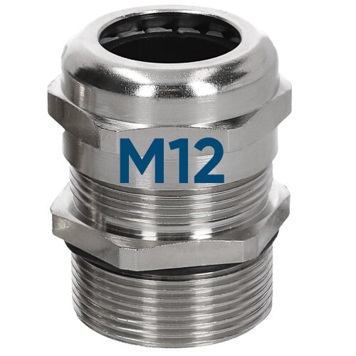 Jetzt kaufen! SIB C5212000 Messing Kabelverschraubung M12 2,5-6,5 mm