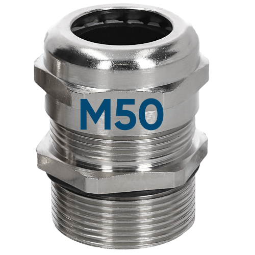 SIB C5350000 kabelgenomföring i mässing M50 lång 22,0 - 35,0 mm 4220679