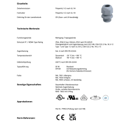 Lapp 53110051 SKINTOP ST-M Sortimo L-BOXX açık gri