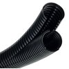 Schlemmer 1922017 Corrugated pipe Twin PPmod NW 17 black