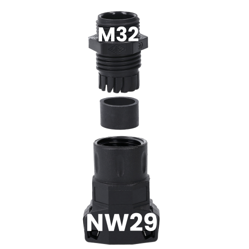 Schlemmer 3805629 ホースねじ接続 SEM-FAST コンビネーション NW29/M32