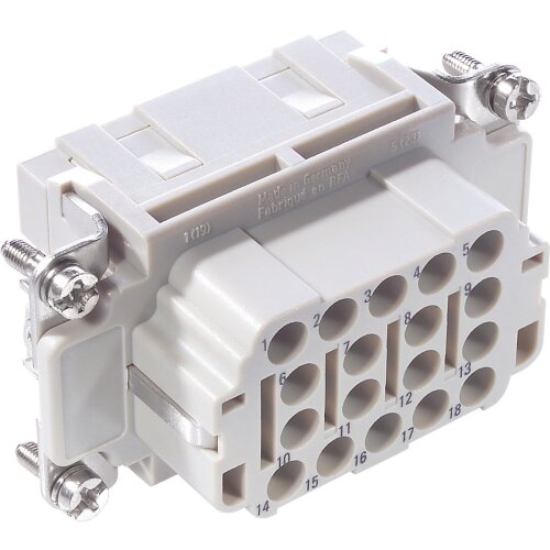 Lapp 10183400 EPIC H-EE 18 BCM crimp insert socket 18 pin +PE