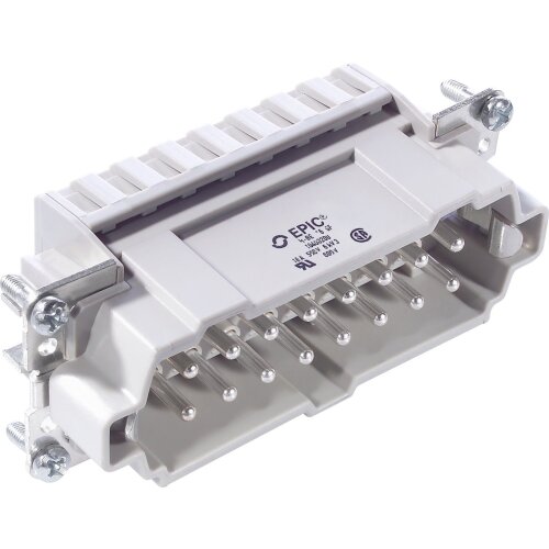 Lapp 10400200 EPIC H-BE 16 SF insert with cage clamp connection pin 16-pin+PE; Polycarbonate