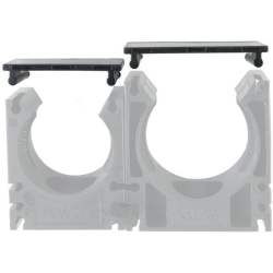 Schlemmer 8221251 波纹软管支架盖 NW 12+13 黑色