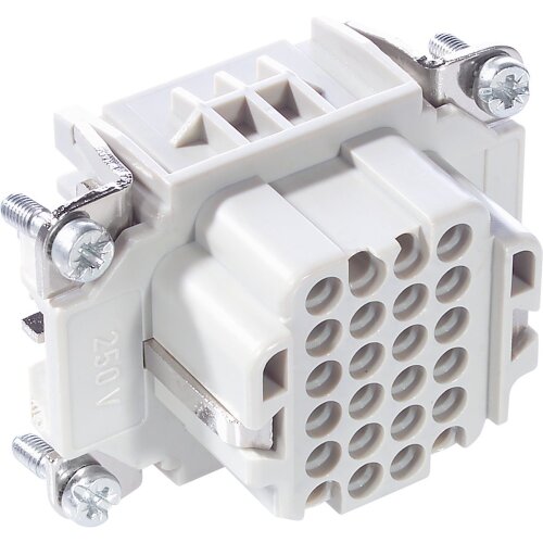 Lapp 11286000 EPIC H-DD 24 BCM soquete de inserção de crimpagem 24 pinos + PE