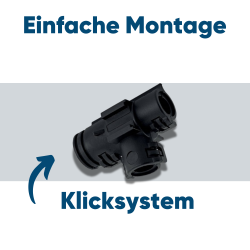 Schlemmer 9806131 T-Verteiler Form D  NW 13-10-10 schwarz