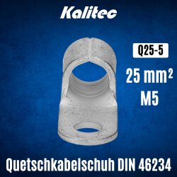 Kalitec Q25-5 Quetschkabelschuh nach DIN 46234 25mm² M5