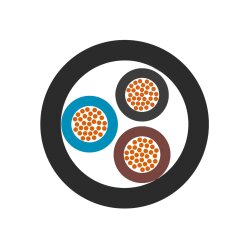 Lapp 1600250 H05RN-F 2X0,75mmÂ² (câble de raccordement)