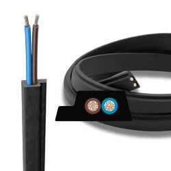 Lapp 2170372 Unitronic BUS ASI LD (G) Busleitung 2x2,5 mm² BK Gummi Datenkabel flach