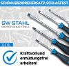 SW-Stahl 32816L Set di cacciaviti da 5 pezzi, antiurto, a taglio + Phillips, 5 pezzi