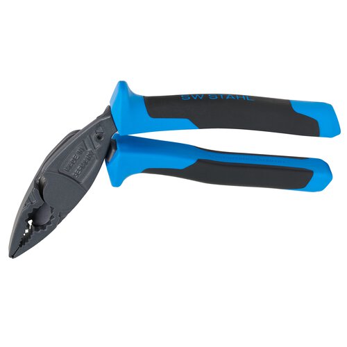 SW-Stahl 40415L Combination pliers, angled
