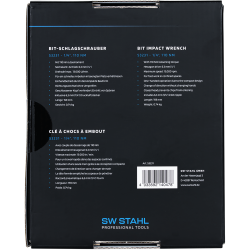 SW-Stahl S3231 trykkluftbits slagnøkkel, 1/4" tomme, 110 Nm