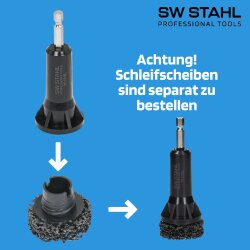 SW-Stahl 10359L-1 Radnabenschleifer 1/2"