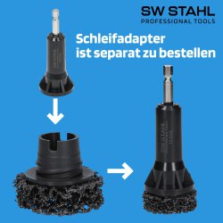 SW-Stahl 10359L-2 Ersatzreinigungsscheiben für Radnabenschleifersatz 10359L, 6 Stück