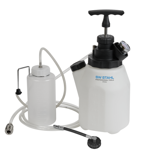 SW-Stahl 01453L Bremsen-Entlüftergerät 3L, 4-teilig