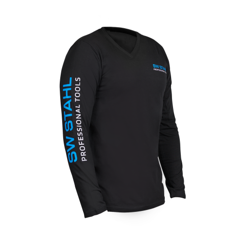 SW-Stahl 50018-XXL SW-Stahl overhemd met lange mouwen en V-hals, maat XXL