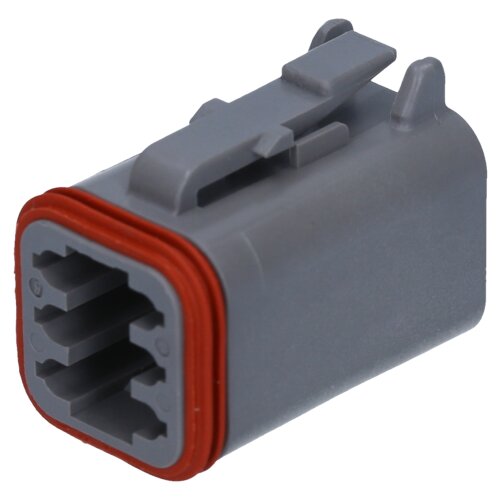 Amphenol AT06-6S socket housing 6-pin plug-in compatible with DT06-6S