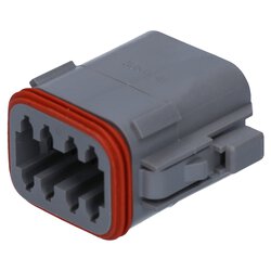 Amphenol AT06-8SA socket housing 8-pin plug compatible to...