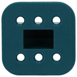 Cuña de retención Amfenol AW6S para carcasas de enchufe AT06-6S y DT06-6S