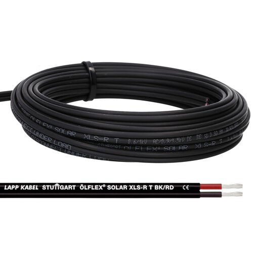 Lapp 0023984 Ölflex Solar XLS-R T 2x4mm² solar cable twin cable photovoltaic cable