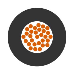 Lapp 4520014 PVC Einzelader H07V-K 6,0 mm² schwarz Meterware