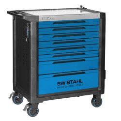 SW-Stahl 07110L Profi-Werkstattwagen TT802, blau,...