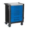 Carrinho de oficina profissional SW-Stahl Z3113 TT801, azul, equipado, 246 peças