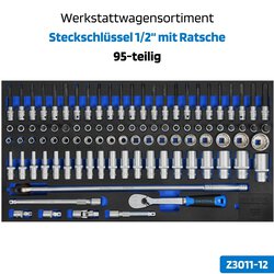 SW-Stahl Z3011-12 Werkstattwagensortiment,...