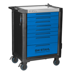 SW-Stahl Z3110 Profi-Werkstattwagen TT801 blau,...