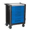 Carrinho de oficina profissional SW-Stahl Z3110 TT801, azul, equipado, 341 peças